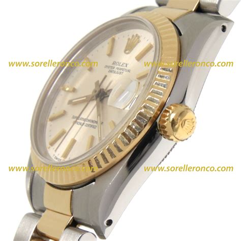 rolex datejust oro acciaio lady 31 mm 68273 bracciale oyster|rolex datejust 31 oyster.